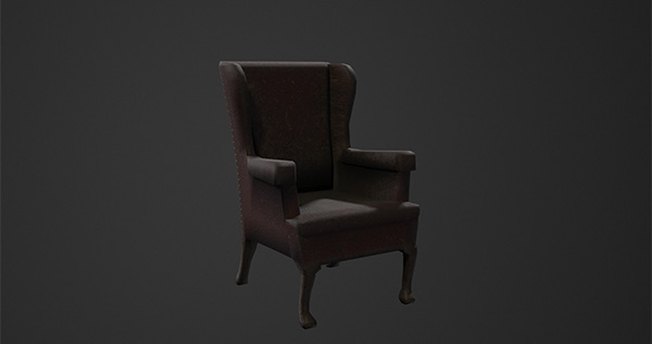 Old Leather Armchair